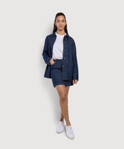 Denim Overshirt Miaki Swiss Made Womenswear