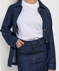Denim Overshirt Miaki Swiss Made Womenswear