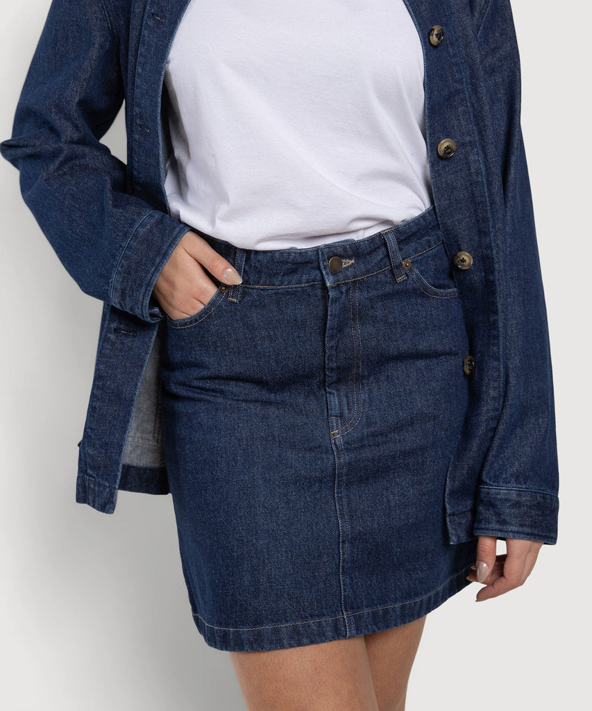 Denim Skirt Miaki Swiss Made Womenswear