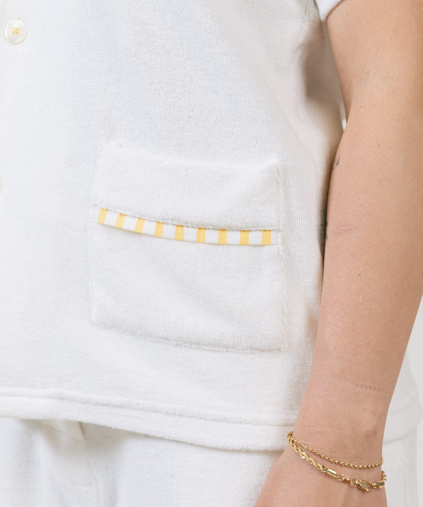 Terry Short Sleeve Shirt Miaki Swiss Made Womenswear