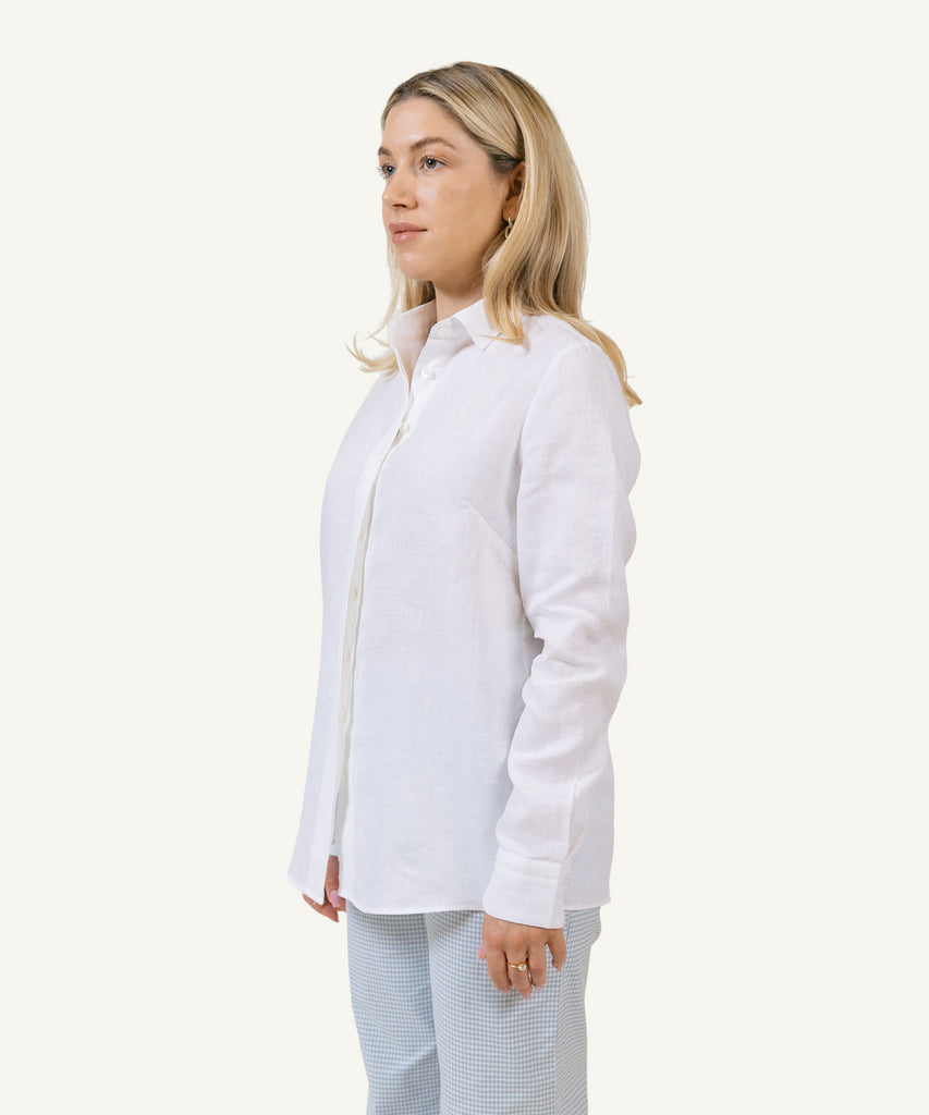 Relaxed Linen Shirt Miaki Swiss Made Womenswear