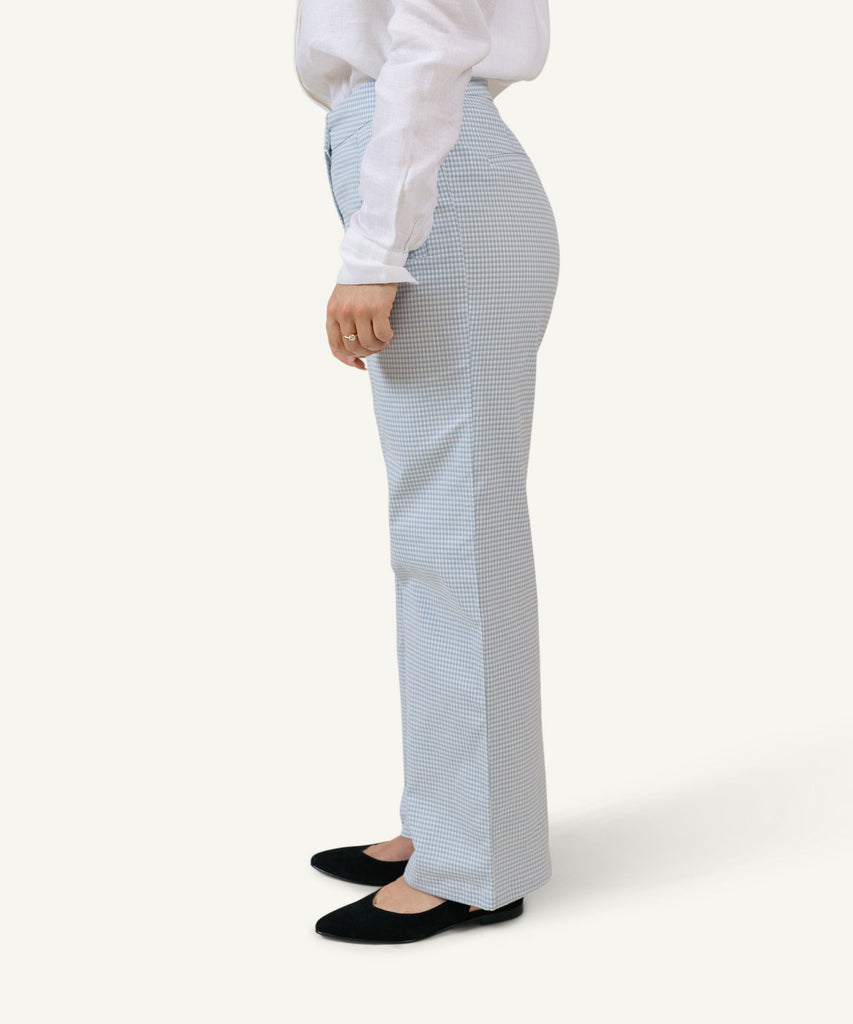 Portofino Check Trousers Miaki Swiss Made Womenswear