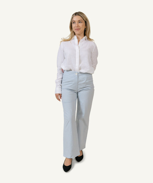 Portofino Check Trousers Miaki Swiss Made Womenswear