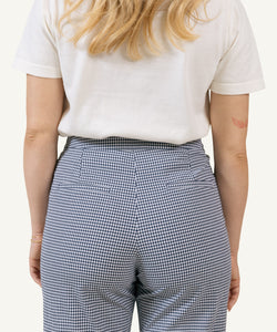 Portofino Check Trousers Miaki Swiss Made Womenswear