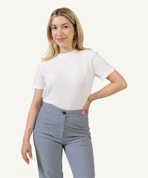 Knitted T-shirt Miaki Swiss Made Womenswear