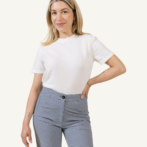 Knitted T-shirt Miaki Swiss Made Womenswear
