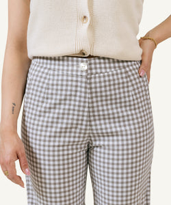 Portofino Check Trousers Miaki Swiss Made Womenswear