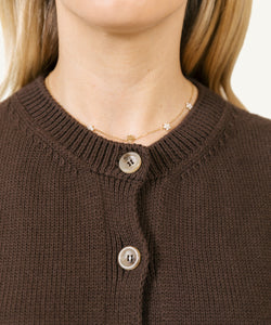 Knitted Cotton Vest Miaki Swiss Made Womenswear