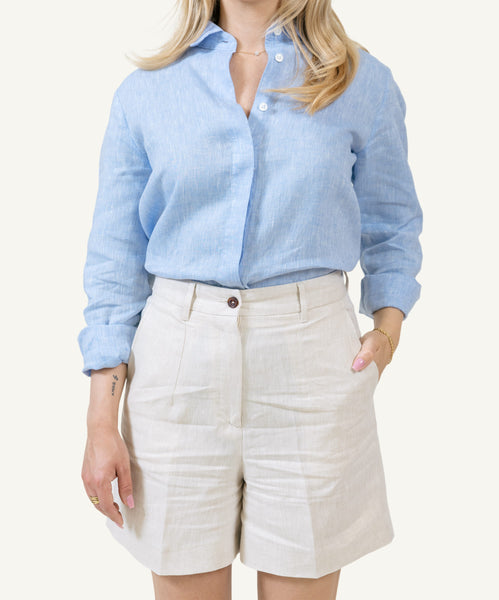 Linen Shorts Miaki Swiss Made Womenswear