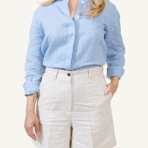 Linen Shorts Miaki Swiss Made Womenswear