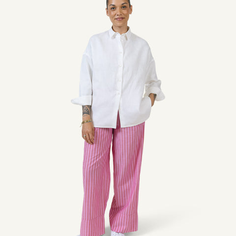 Palazzo Cotton Trousers Miaki Swiss Made Womenswear