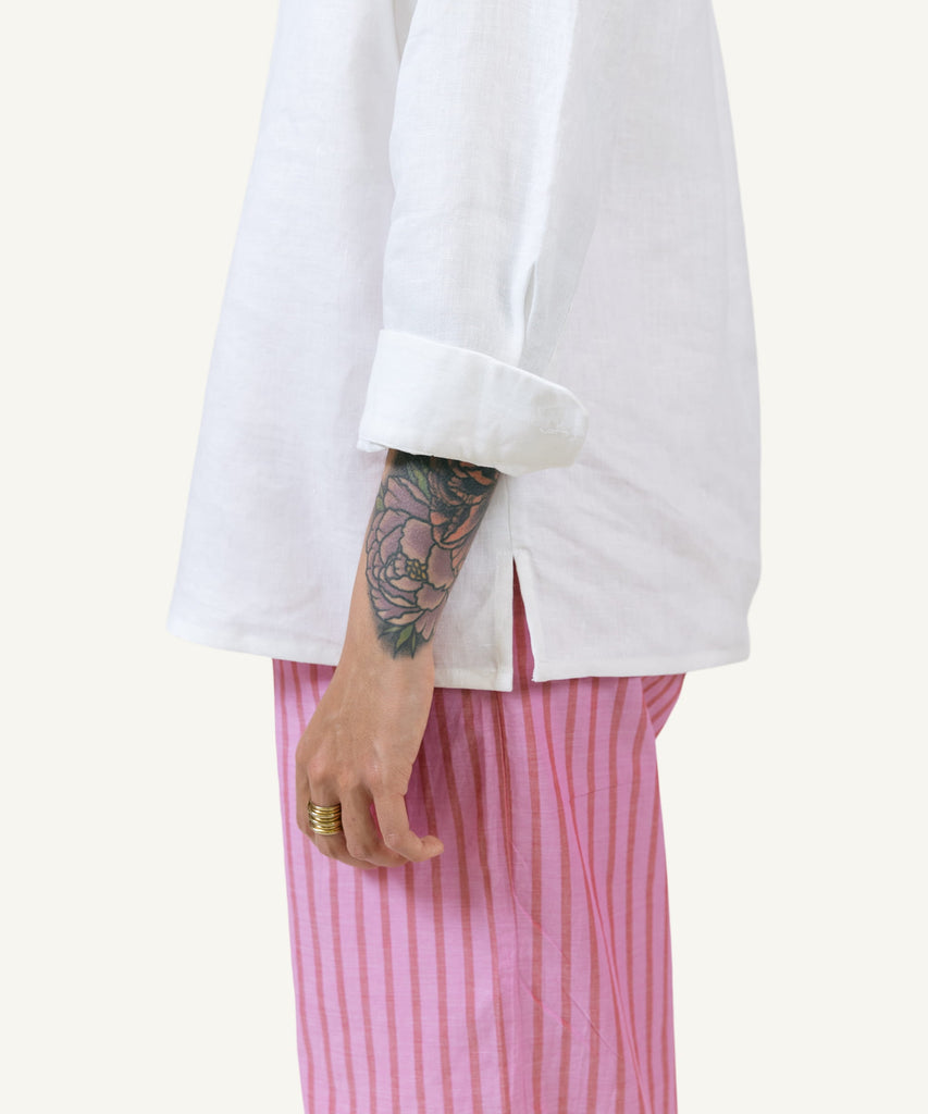 Oversized Linen Shirt Miaki Swiss Made Womenswear