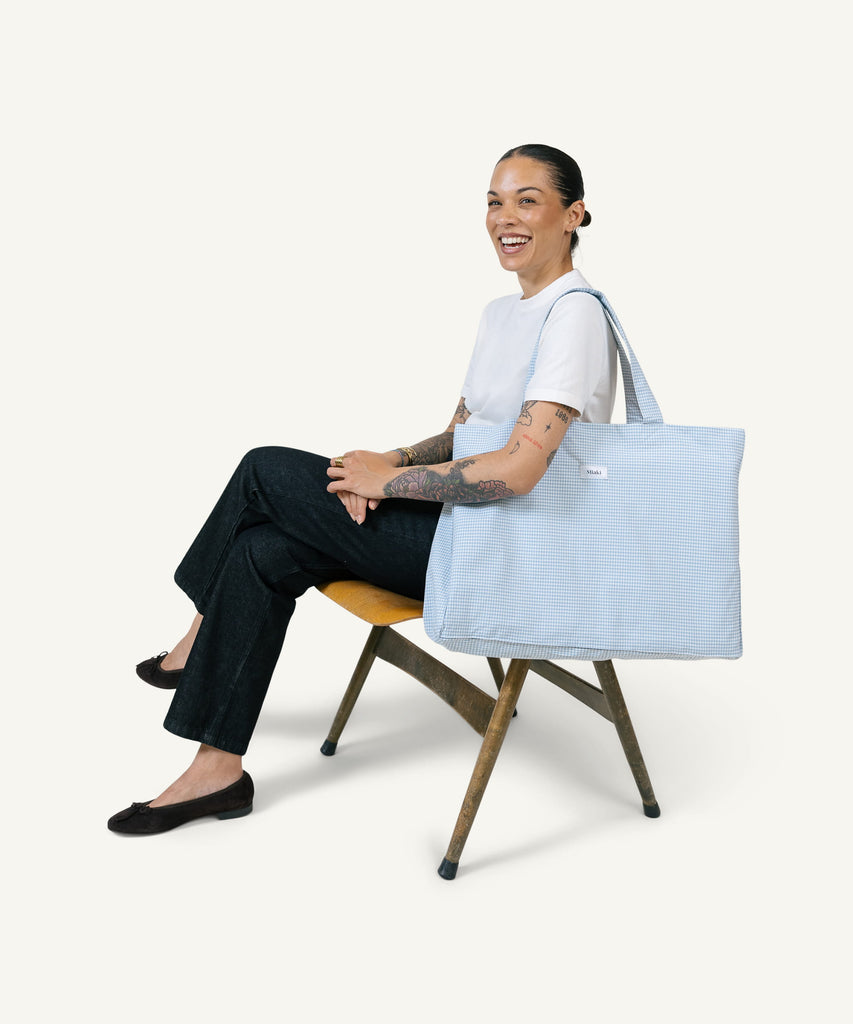 Check Beach Bag