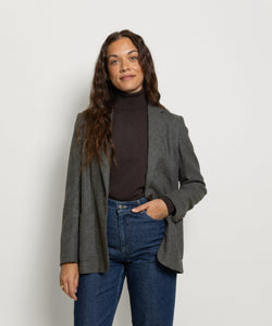 Structured Wool Blazer Miaki Swiss Made Womenswear