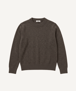 Brown / XS Geelong Straight Roundneck Sweater Miaki Swiss Made Womenswear