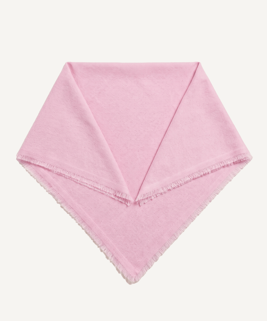 Pink / One Size Cashmere Carre Miaki Swiss Made Womenswear