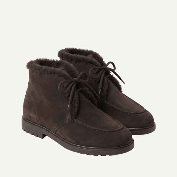 Shearling Moc Boot Miaki Swiss Made Womenswear