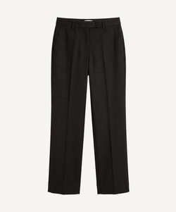 Black / 34 Heavy Twill Signature Trousers Miaki Swiss Made Womenswear