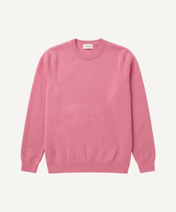 Pink / XS Classic Cashmere Roundneck Sweater Miaki Swiss Made Womenswear