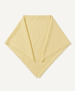 Yellow / One Size Cashmere Carre Miaki Swiss Made Womenswear