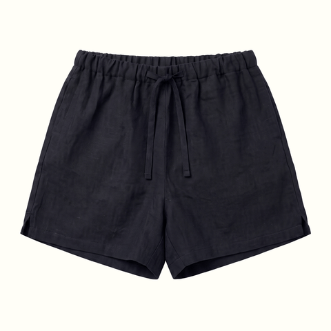Ibiza Linen Shorts Miaki Swiss Made Womenswear