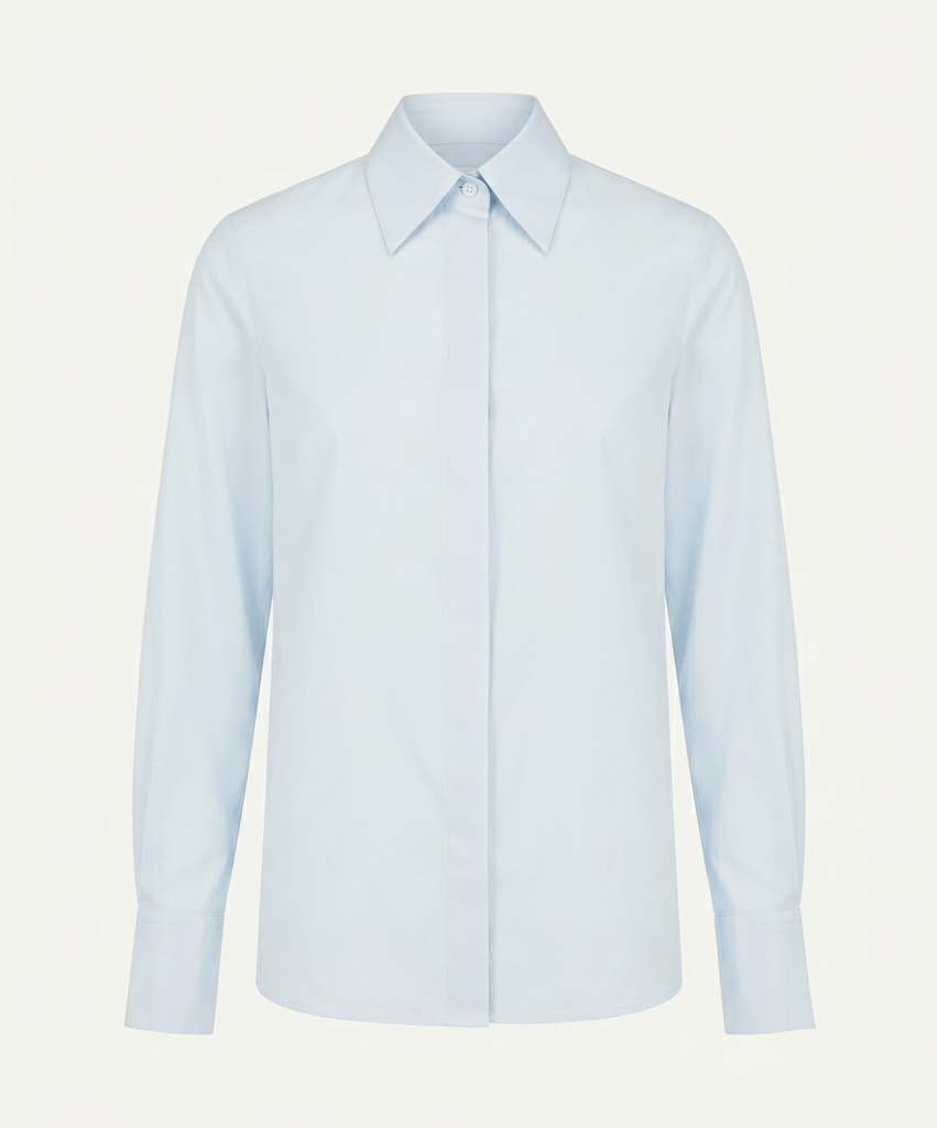 Light Blue / 34 Everyday Lightweight Shirt Miaki Swiss Made Womenswear