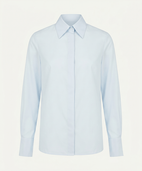 Light Blue / 34 Everyday Lightweight Shirt Miaki Swiss Made Womenswear