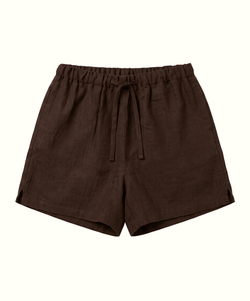 Ibiza Linen Shorts Miaki Swiss Made Womenswear
