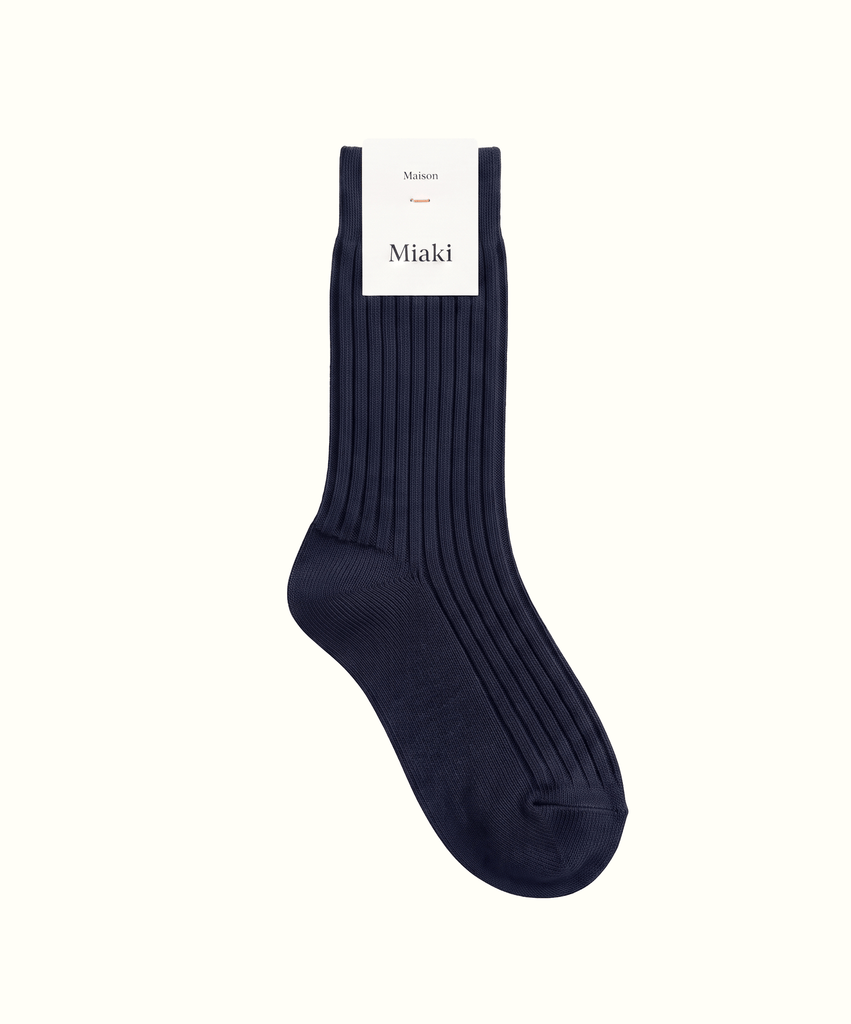 Blue / 36/38 Mountain Socks Miaki Swiss Made Womenswear