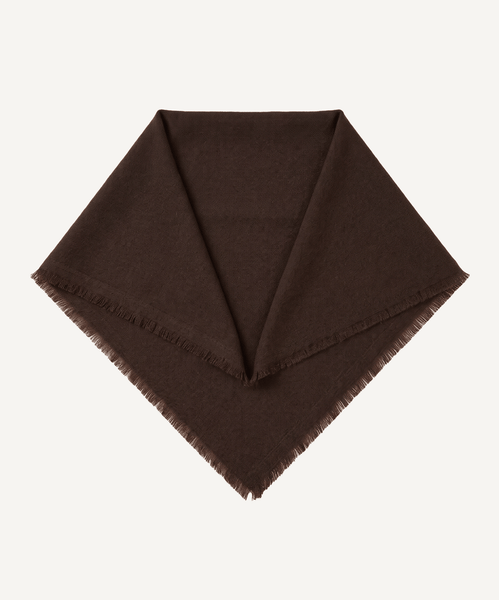 Red / One Size Cashmere Carre Miaki Swiss Made Womenswear