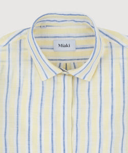Striped Relaxed Linen Shirt