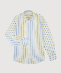 Striped Relaxed Linen Shirt