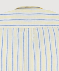 Striped Relaxed Linen Shirt