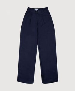 Pleated Linen Trousers