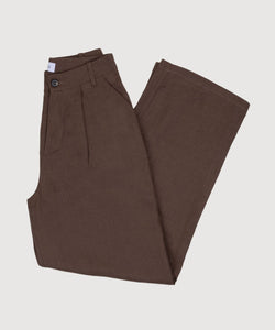 Pleated Linen Trousers