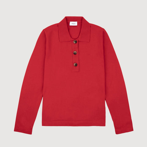 Polo Cotton Sweater