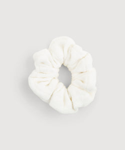 Ivory / One Size Terry Scrunchie Miaki Swiss Made Womenswear