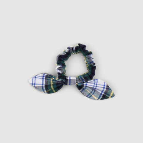Flannel Bow Scrunchie