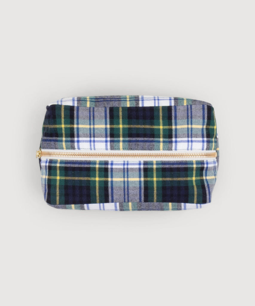 Padded Flannel Washbag