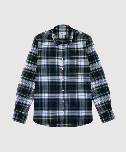 Relaxed Madras Shirt Miaki Swiss Made Womenswear