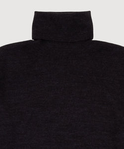 Rollkragenpullover aus Wolle