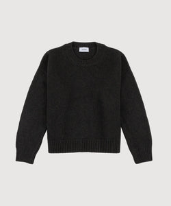 Heavy Wool Roundneck Sweater Miaki Swiss Made Womenswear