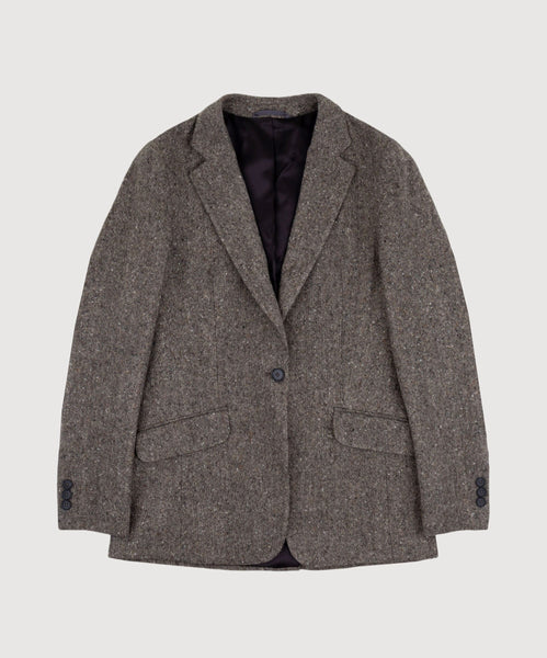 Relaxed Donegal Blazer Miaki Swiss Made Womenswear