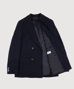 Double Breast Crepe Blazer