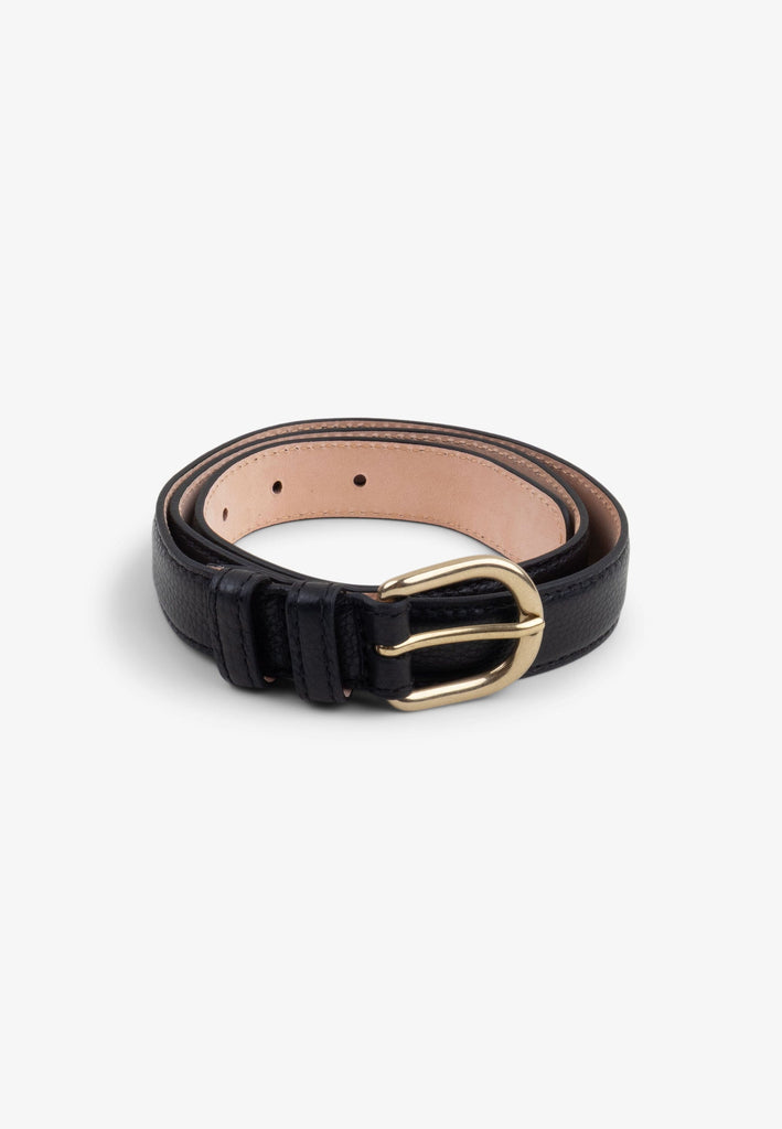 Classic Grained Leather Belt