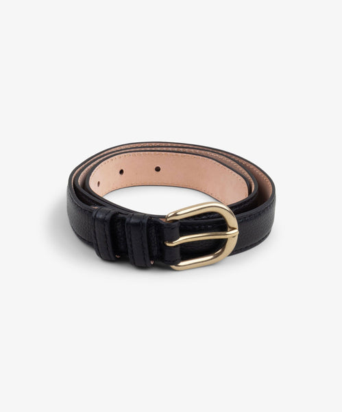 Classic Grained Leather Belt