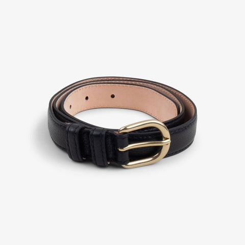 Classic Grained Leather Belt
