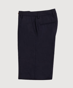 Wide Leg Flannel Trousers