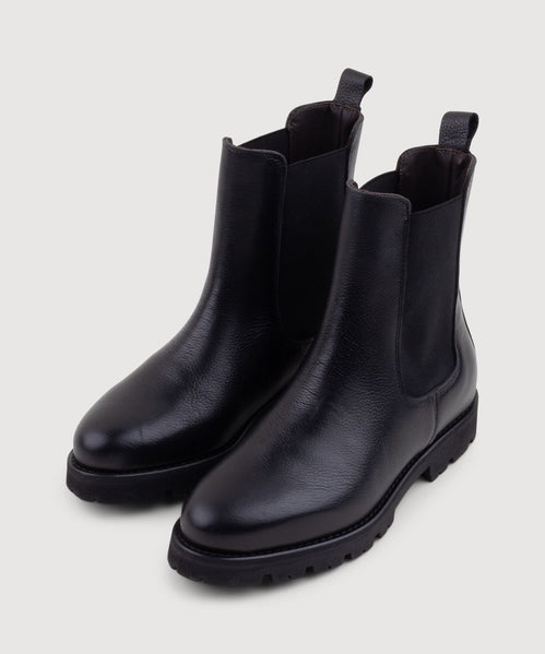Dark Brown / 35 Chelsea Boot Miaki Swiss Made Womenswear