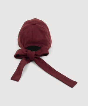 Cashmere Bow Sport Cap Miaki Swiss Made Womenswear